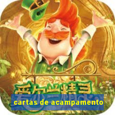 cartas de acampamento